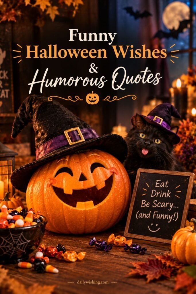 Funny Halloween Wishes & Humorous Quotes