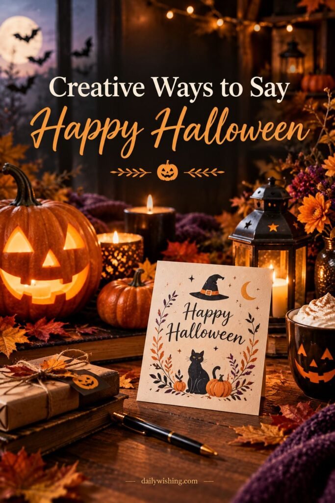 Creative Ways to Say Happy Halloween