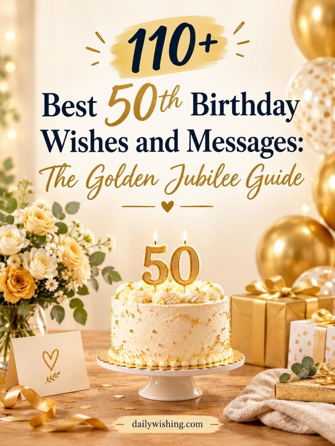 50th Birthday Wishes
