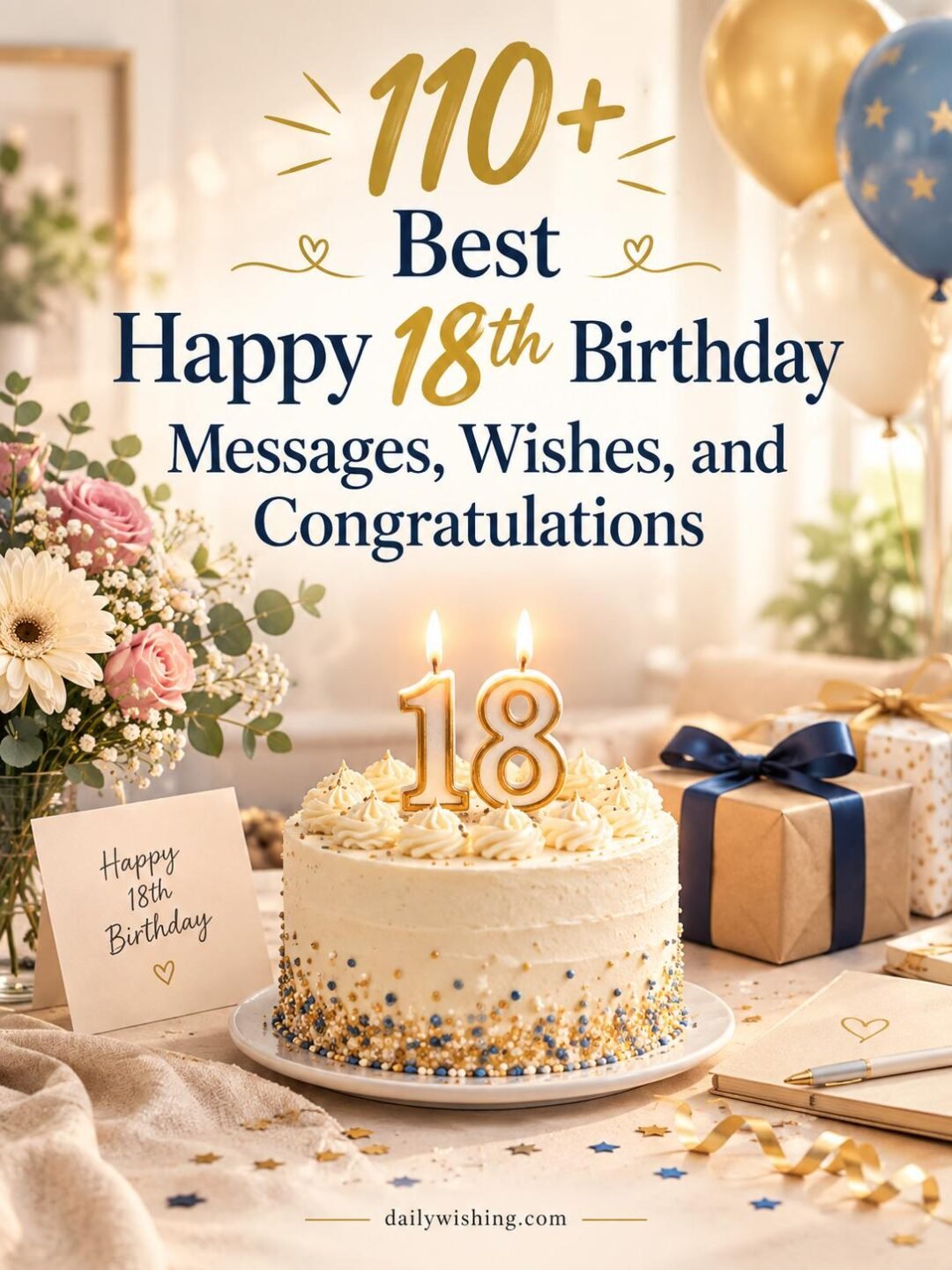 Best Happy 18th Birthday Messages