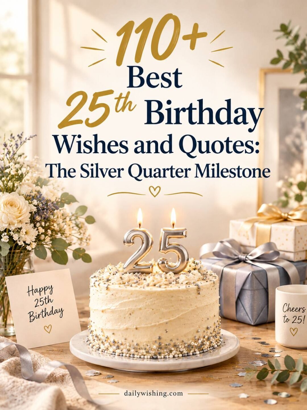 Best 25th Birthday Wishes and Quotes
