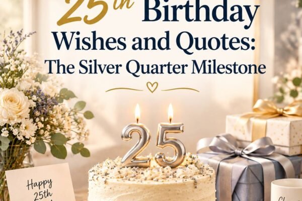 Best 25th Birthday Wishes and Quotes