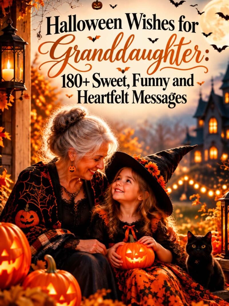 Halloween Wishes for Granddaughter: 180+ Sweet, Funny and Heartfelt Messages