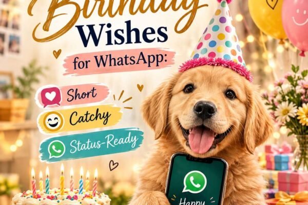 Best Happy Birthday Wishes for WhatsApp