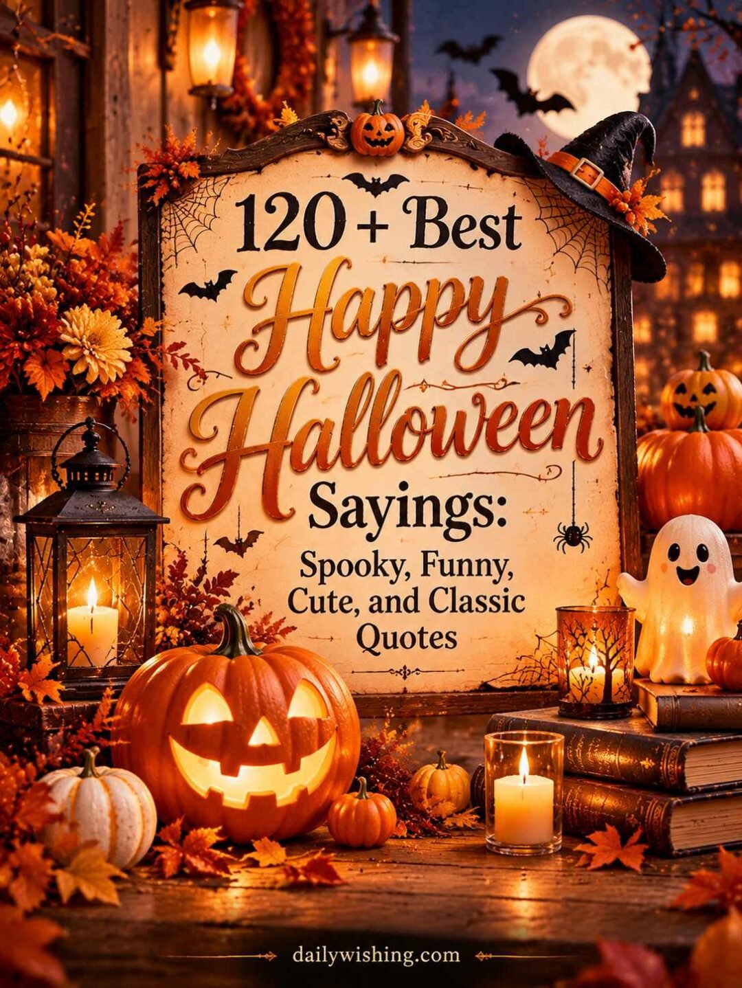 120+ Best Happy Halloween Sayings: Spooky, Funny, Cute, and Classic Quotes
