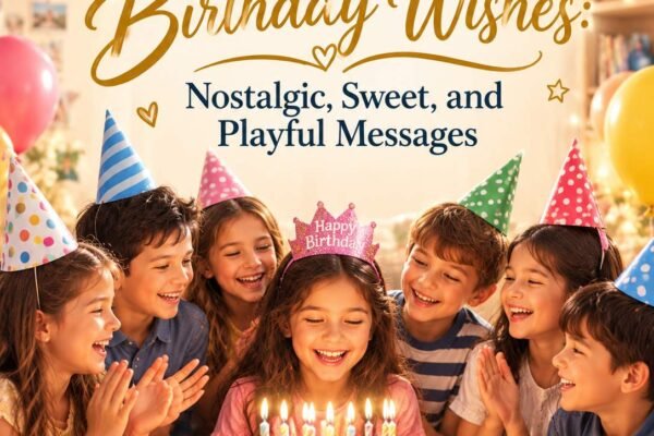Best Childhood Birthday Wishes
