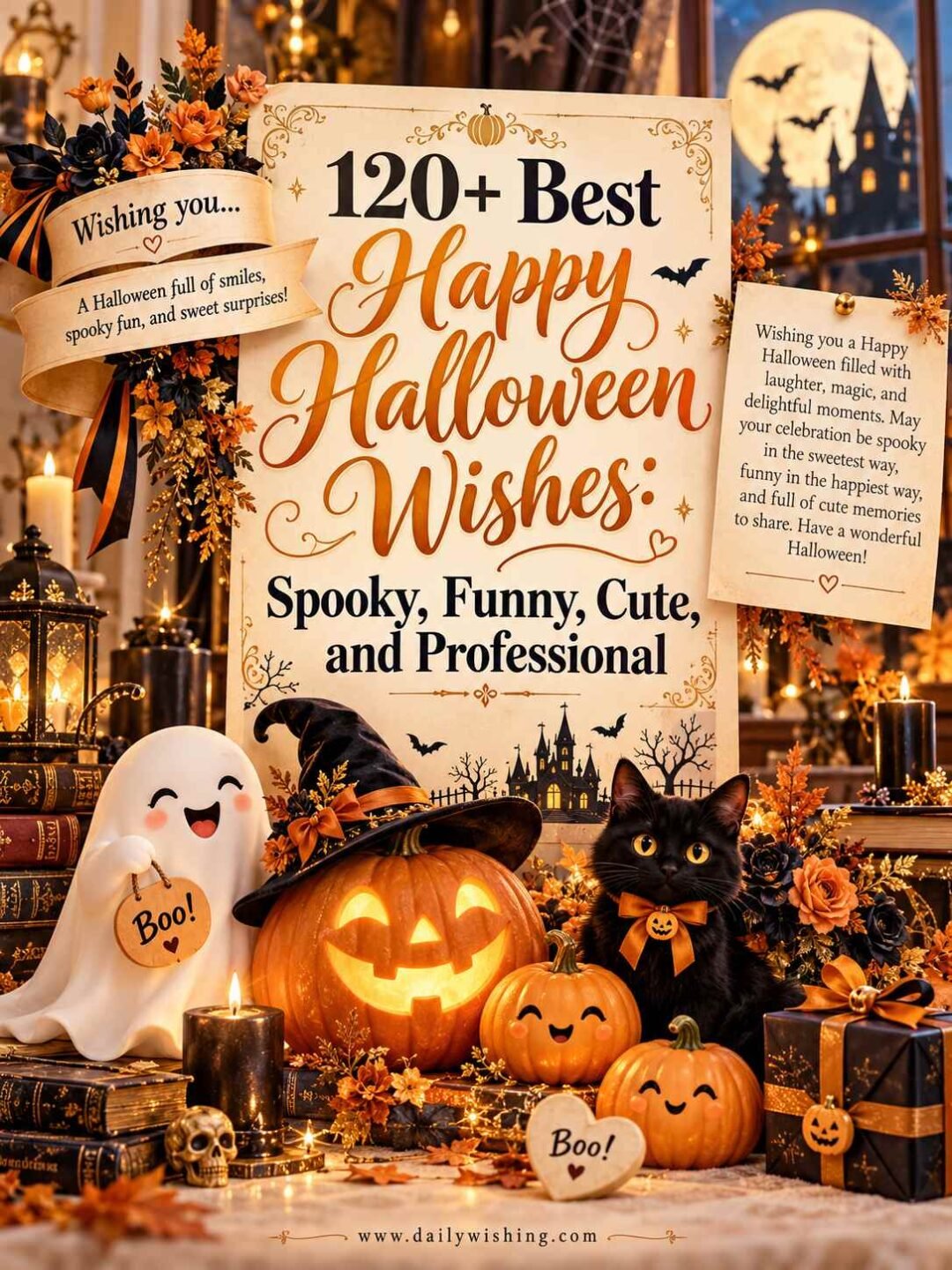 Best Happy Halloween Wishes: Spooky, Funny, Cute, and Professional