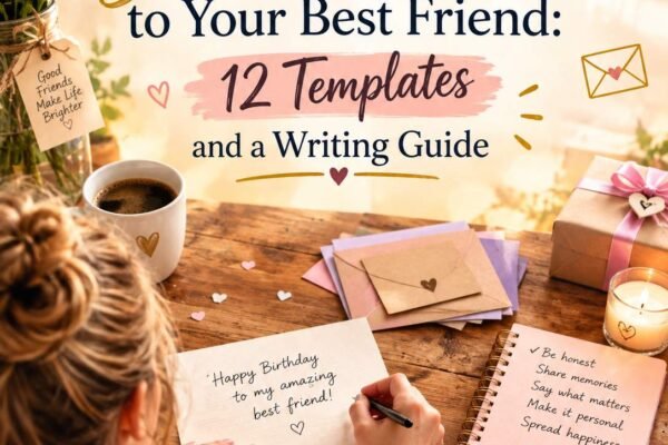 Best Birthday Letter to Your Best Friend