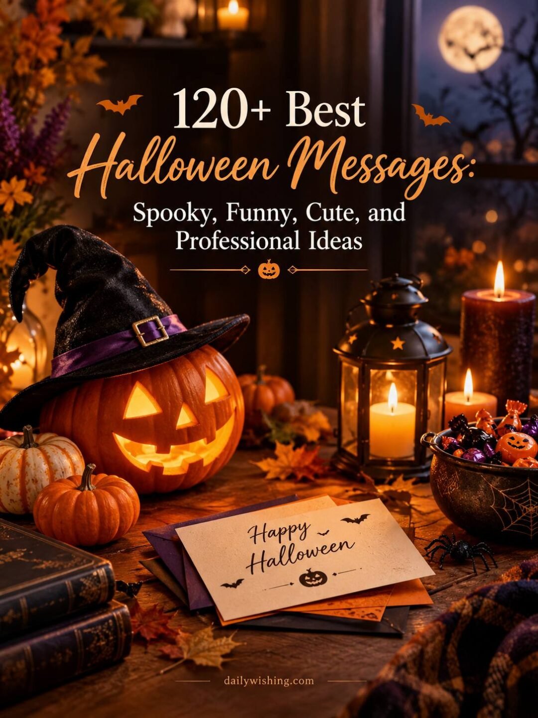 120+ Best Halloween Messages: Spooky, Funny, Cute, and Professional Ideas